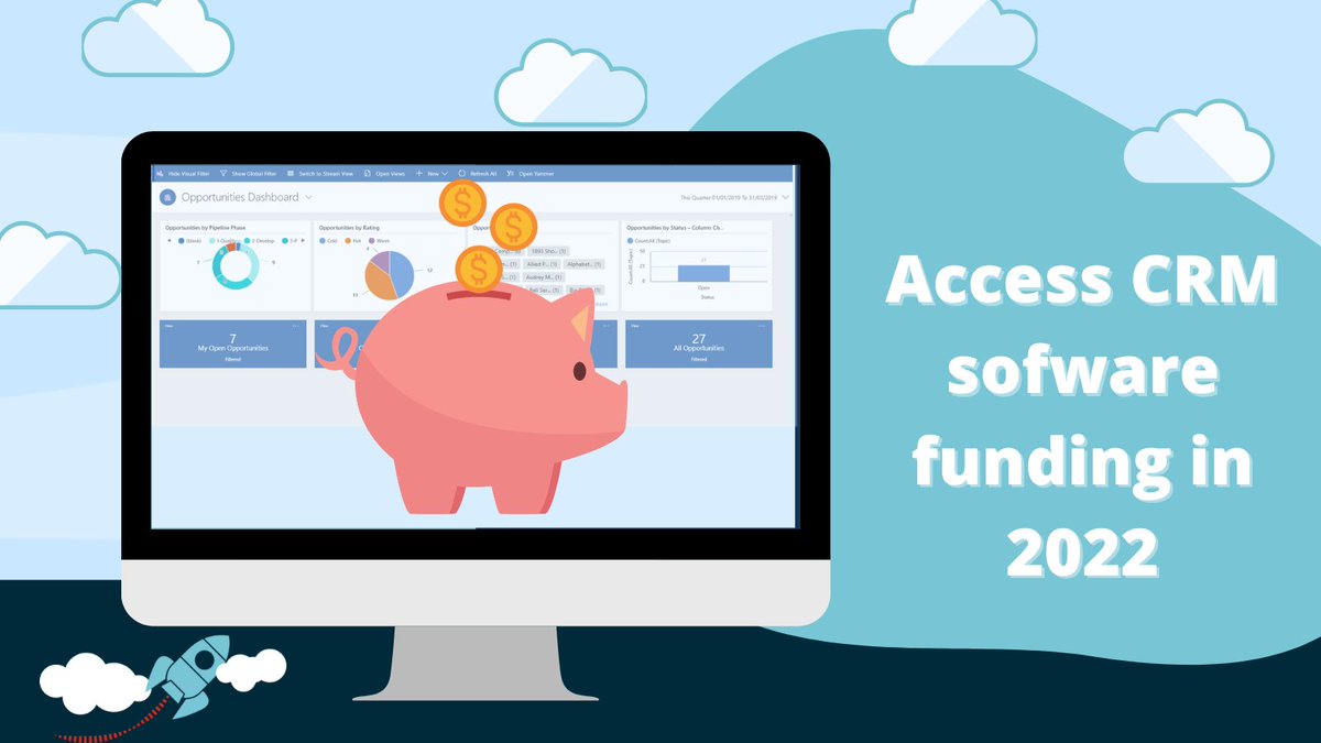 rocketcrmuk's tweet photo. Don't let the threat of a recession hamper your CRM upgrade plans.
Find out how to access CRM software grants in 2022 👉https://t.co/AFWLz3spKr

#crmfunding #crmsoftware #SMEgrants #digitaltransformationgrants https://t.co/fx4UpIrjwd
