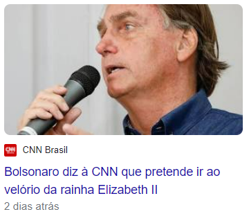 600 mil brasileiros mortos, em parte por culpa dele: ___Não sou coveiro. Todo mundo morre. 'huup, huuup, estou com covid' Morre a rainha de outro país: Luto de 3 dias, condolências e visita.