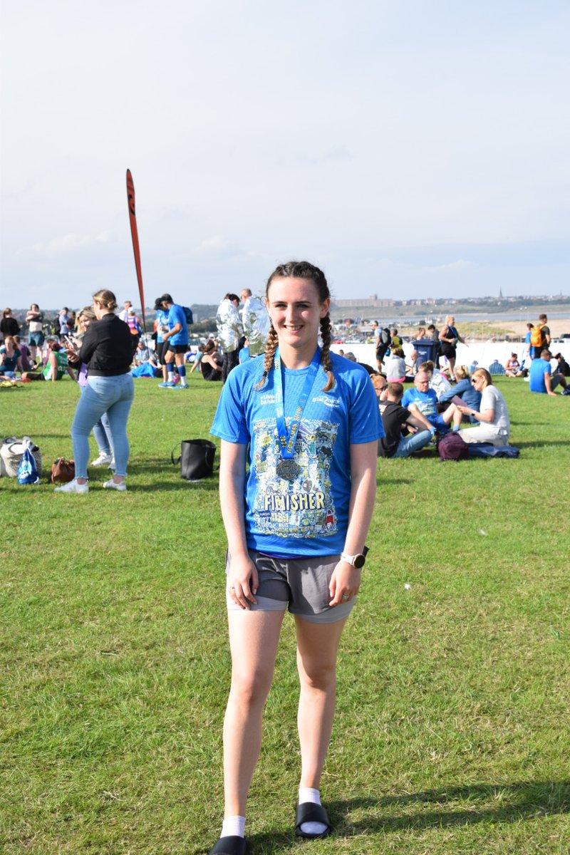 Amarriott25's tweet photo. Very proud of @lauraa_marriott for completing the Great North Run yesterday for @CruseSupport #gnr2022 https://t.co/6FYibxaCFa