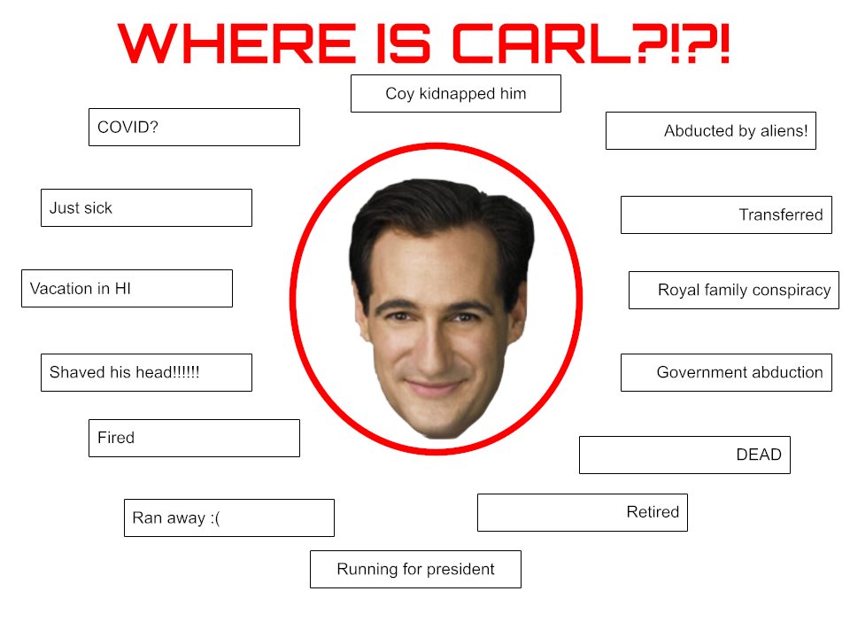 Mollyolsenhere's tweet image. I didn&apos;t expect Carl Azuz to be the writing prompt of the day, but here we are. My student&apos;s guesses. #cnn10 #CarlAzuz #teaching (btw Coy did a GREAT job, we&apos;re just so used to Carl! And we all sincerely hope everything is good for Mr. Azuz!)