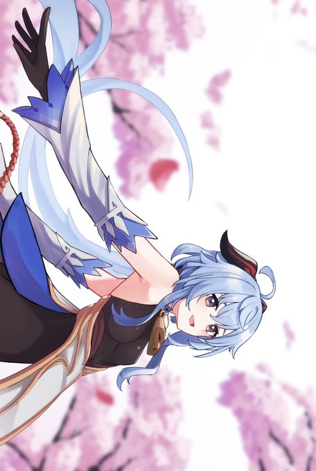 #原神 #甘雨イラストコンテスト 
舞 