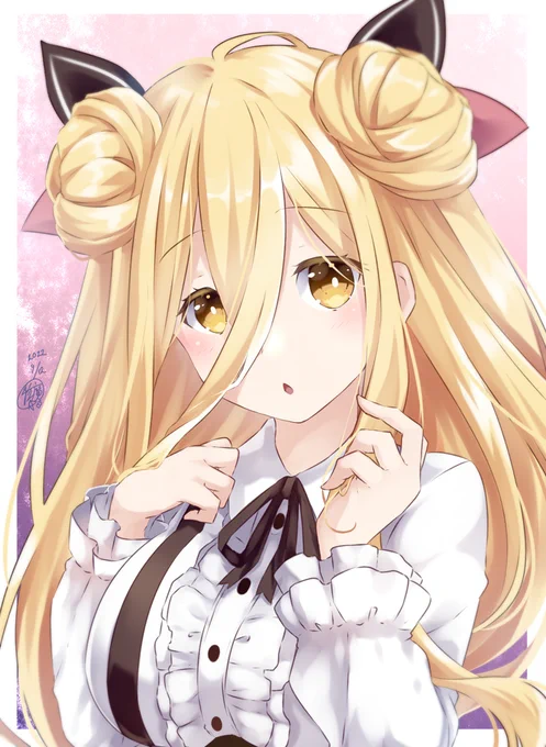 本日、【デート・ア・ライブ】の星宮六喰ちゃんの誕生日とのことで。急いで描きましたおめでとうございます#date_a_live#星宮六喰生誕祭2022 #デート・ア・ライブ 