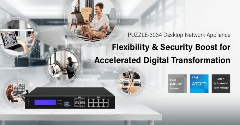 MA_Rugged's tweet photo. #IEI Launches a Desktop Form Factor #NetworkAppliance powered by #Intel® Atom® Processors. The PUZZLE-3034 #DesktopNetworkAppliance provides a cost-efficient way to build #SDWAN infrastructure with additional #VirtualNetworkFunction https://t.co/rEnYAkX5DG #uCPE

. https://t.co/BNjiQD084H
