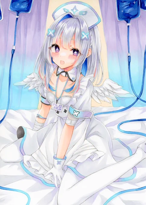 白衣の天使#天音かなた#かなたーと 