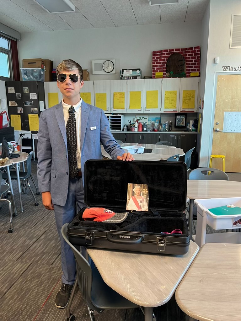 Steindorf's Book Launch for their reading program's Readers' Workshop invited folks to dress as their favorite book character--- check this out!