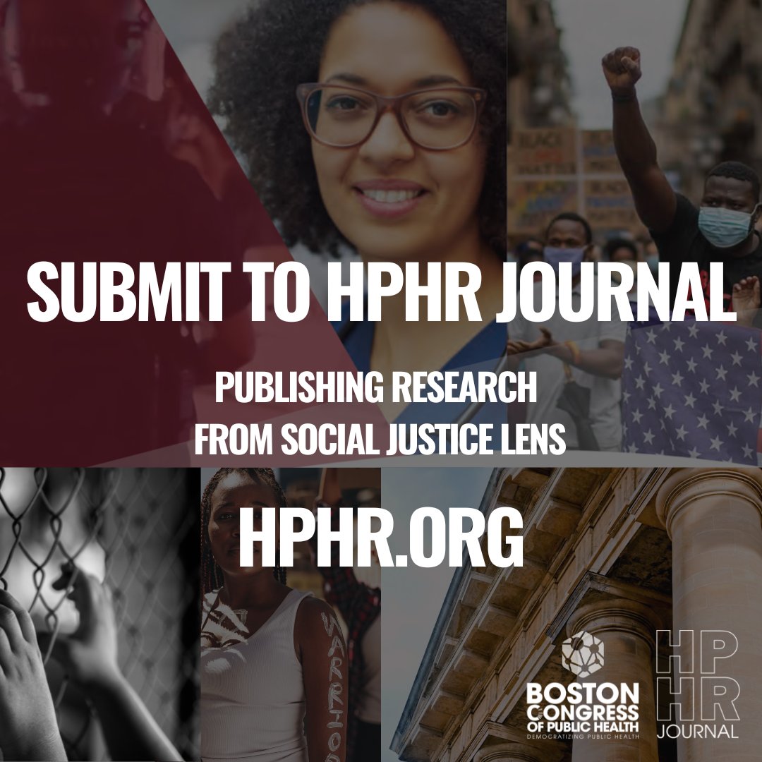 BostonCongress's tweet photo. Submit to HPHR Journal and Join the Editorial Board! (Remember - BCPH Members receive a free HPHR submission!) Visit https://t.co/eBkAIfdQwF! 📣 - https://t.co/RIZmb9NnUB https://t.co/q36J2UV79q