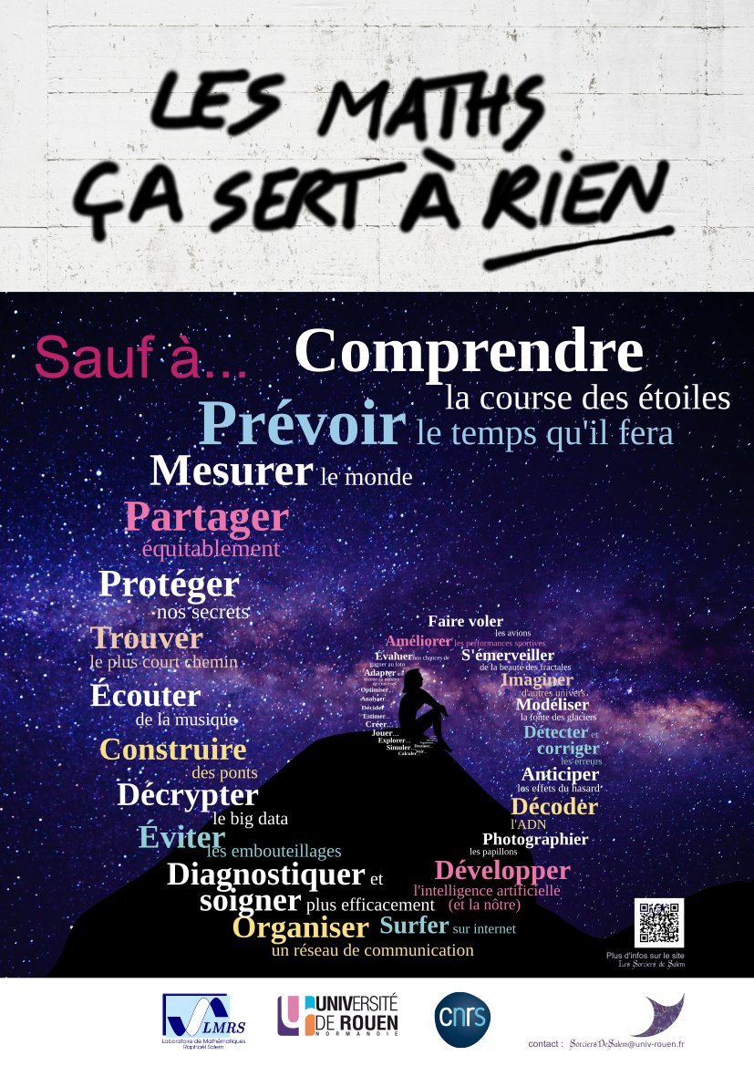 La #matematica non serve a niente... Un bel poster creato dal laboratorio di matematica dell'università di Rouen: poliverso.org/display/0477a0…
Crepi l'avarizia, c'è anche la traduzione italiana :) #conoscenza #scuola  #maths #biblioteche