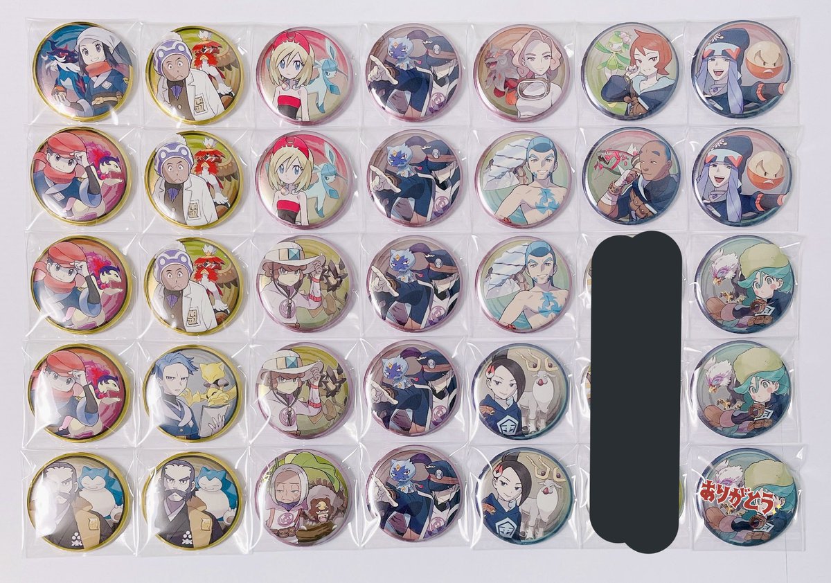 ポケモン コレクション缶バッジ ヒスイ地方 コギト ウォロ セット