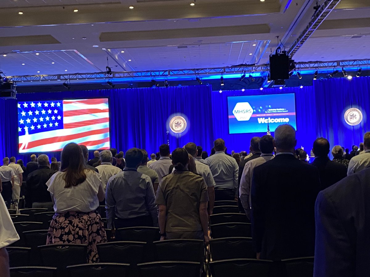 drmichaelroy's tweet image. #MHSRS opening in Orlando, lots of great military relevant talks to come