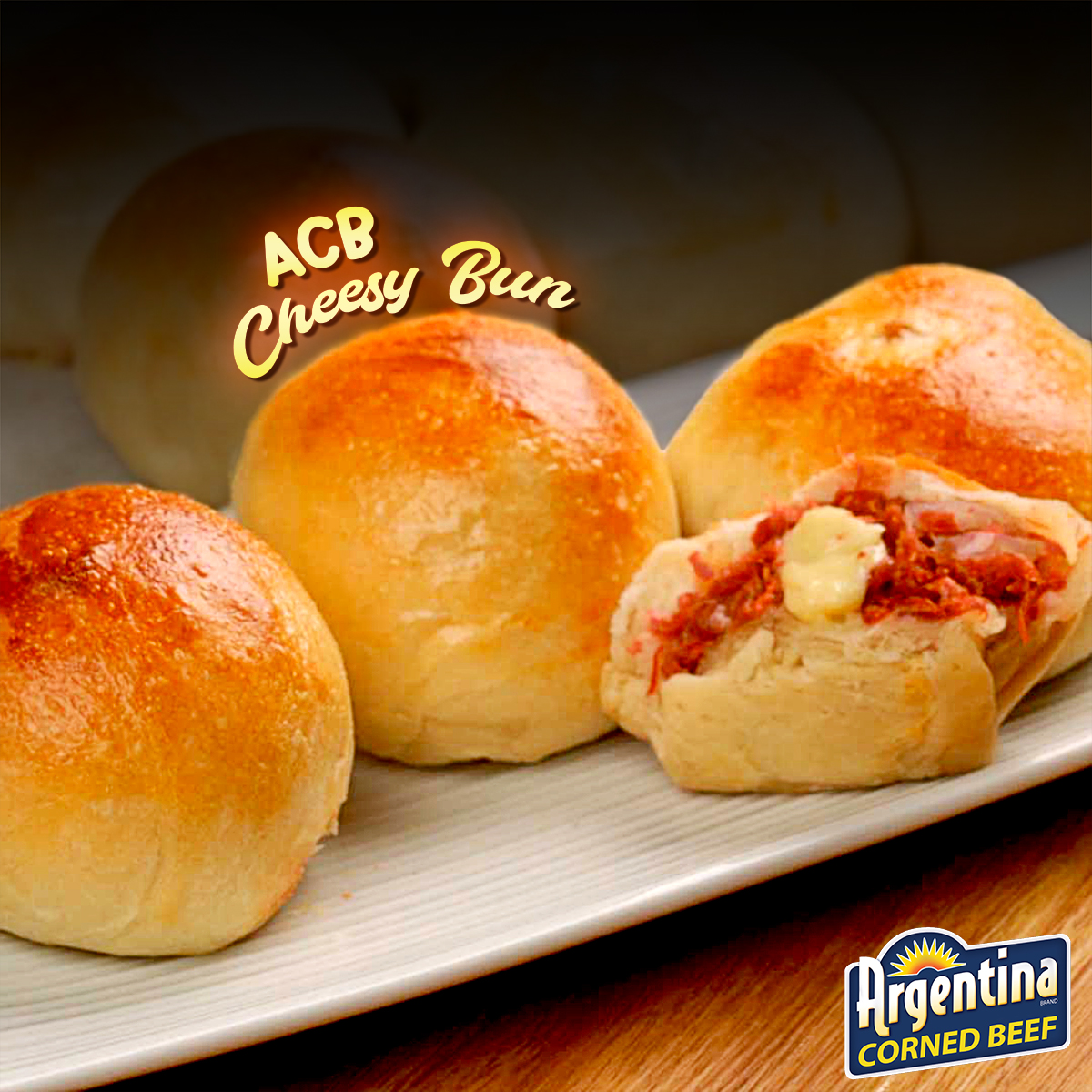 Breakfast on the run? Mag-ACB Cheesy Bun! #ArgentinaCornedBeef
Watch this: bit.ly/3DewLUs