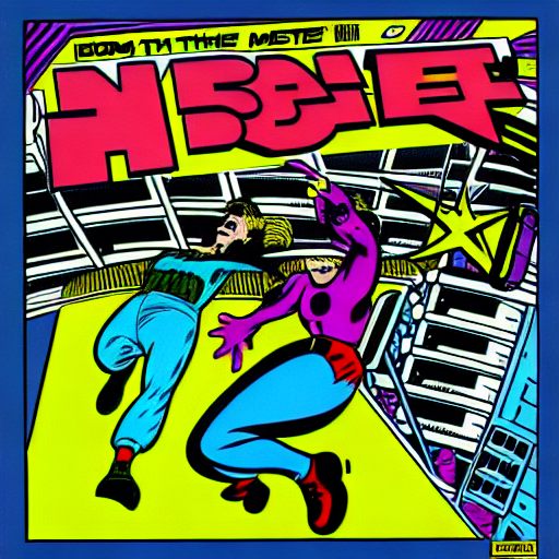 JamesAbellArt's tweet image. prompt - #BombTheBass #Megablast #1988 album cover retro smiley face style #StableDiffusionArt #stablediffusion #retro #dreamstudio #idea #inspiration