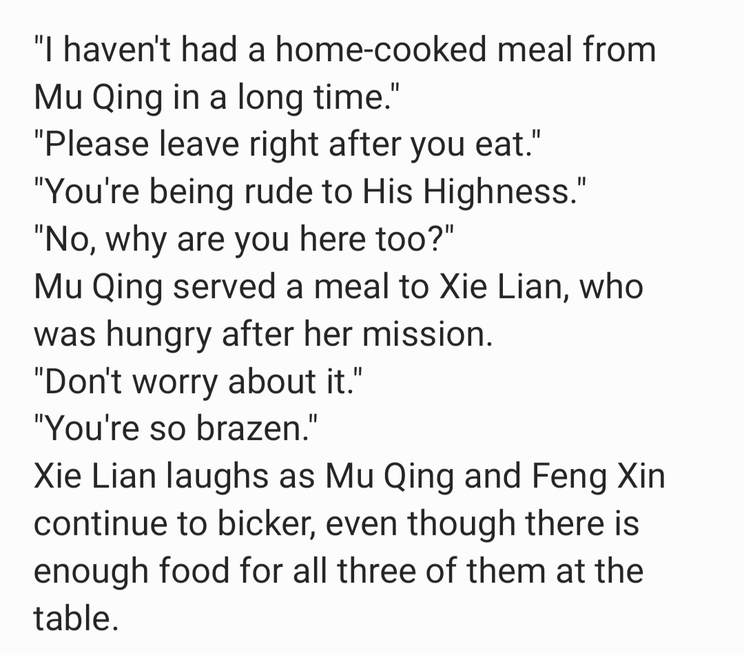 ginchoucho's tweet photo. #fengqing
A scene from a happy everyday life๐
We are bringing you their loving each other once a day ๐ฅฐ
#fqweek
Day Seven:Free Day
This is a continuous story in 4 images.
The Xian Le trio are very close friends.๐โจ
#TGCF https://t.co/j4QoWwjJtP