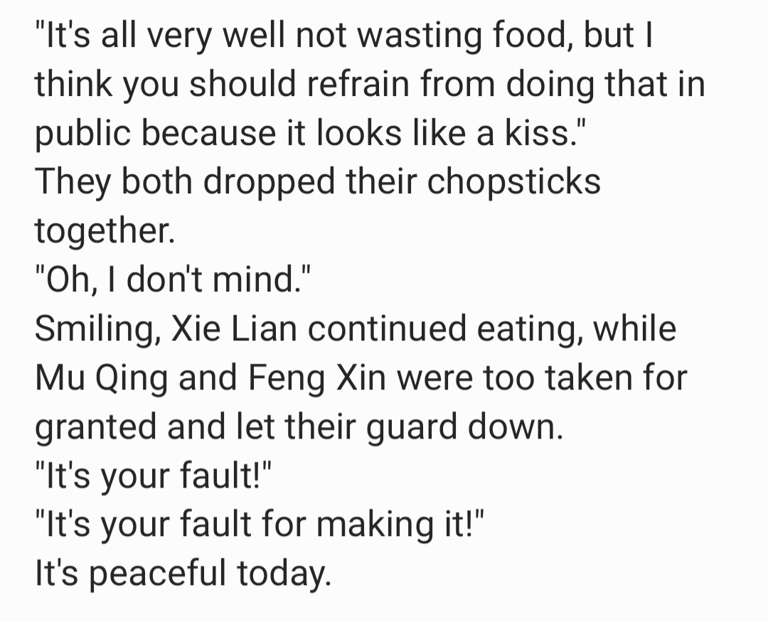 ginchoucho's tweet photo. #fengqing
A scene from a happy everyday life๐
We are bringing you their loving each other once a day ๐ฅฐ
#fqweek
Day Seven:Free Day
This is a continuous story in 4 images.
The Xian Le trio are very close friends.๐โจ
#TGCF https://t.co/j4QoWwjJtP