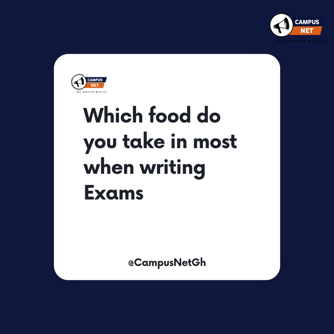 CampusNetGH's tweet image. Lets get interactive ? 
Tell us yours 😄 @GeorgeGand @Korsogyimi 

#CampusNetGh 
#CampusTalks