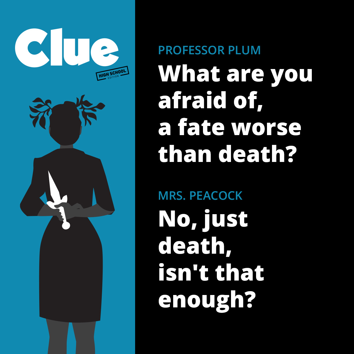 #clueonstage
#showquote