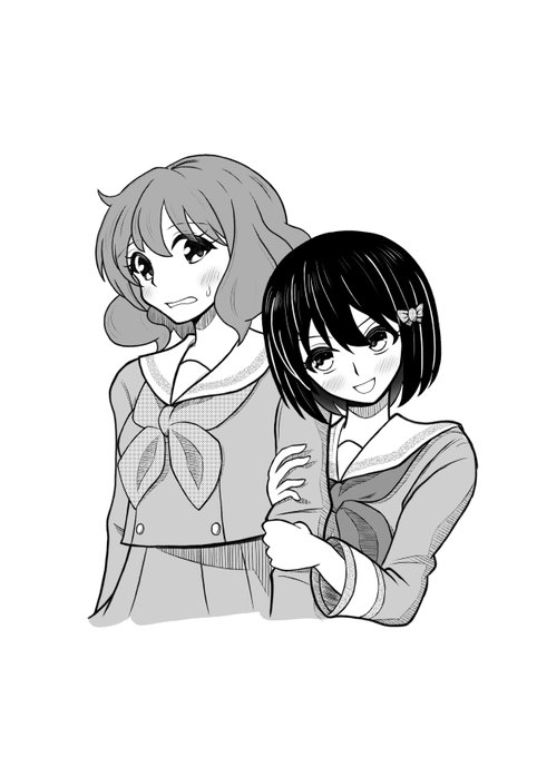 ☆かなくみ☆
2人描くとバランスの取り方が本当に難しい～💦

#響けユーフォニアム 