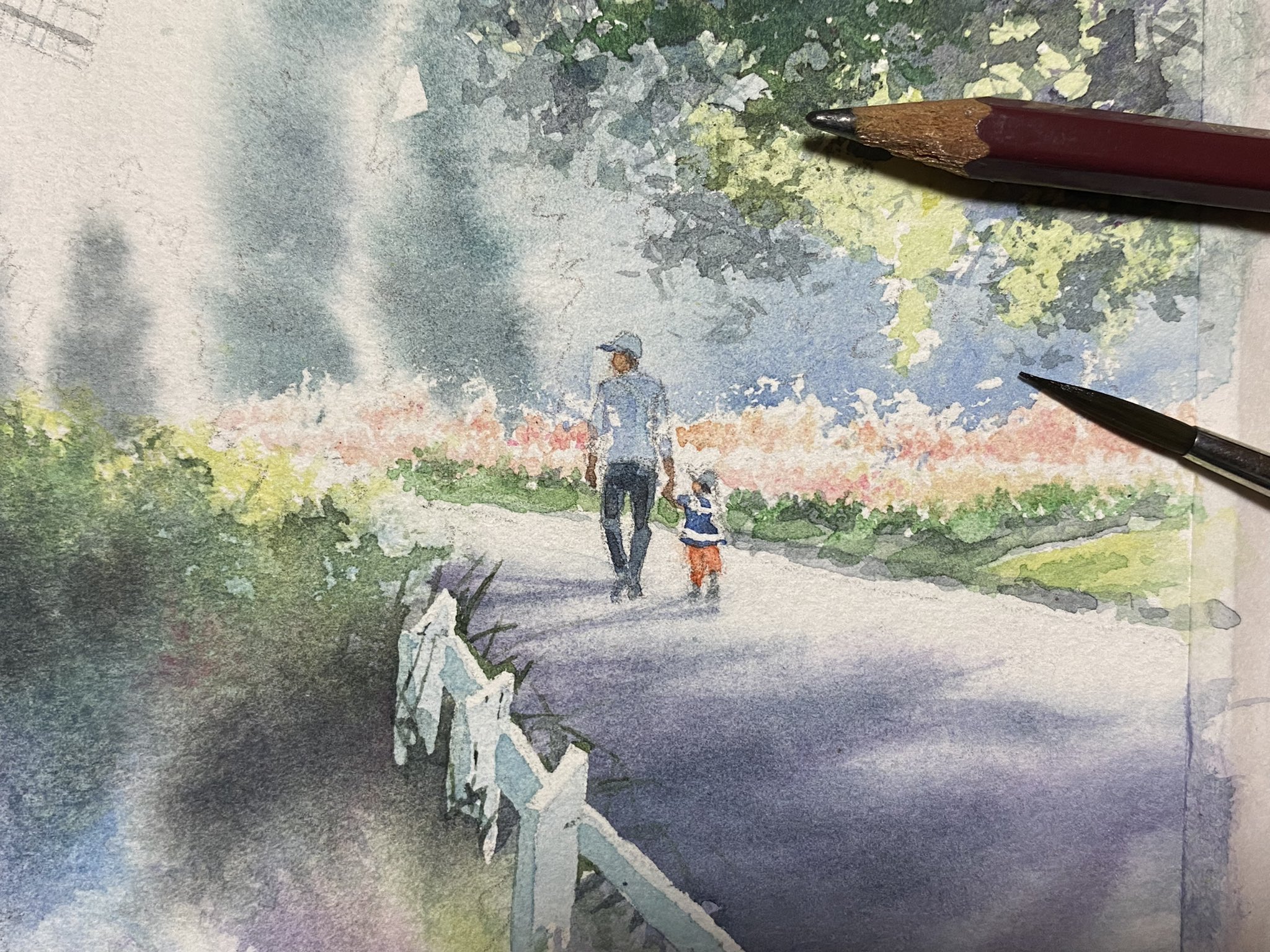 岡崎星秀 絵画 水彩画 福岡】春崎幹太水彩画展 -意識の外側- 2025 9/29-10/5 11:00-18