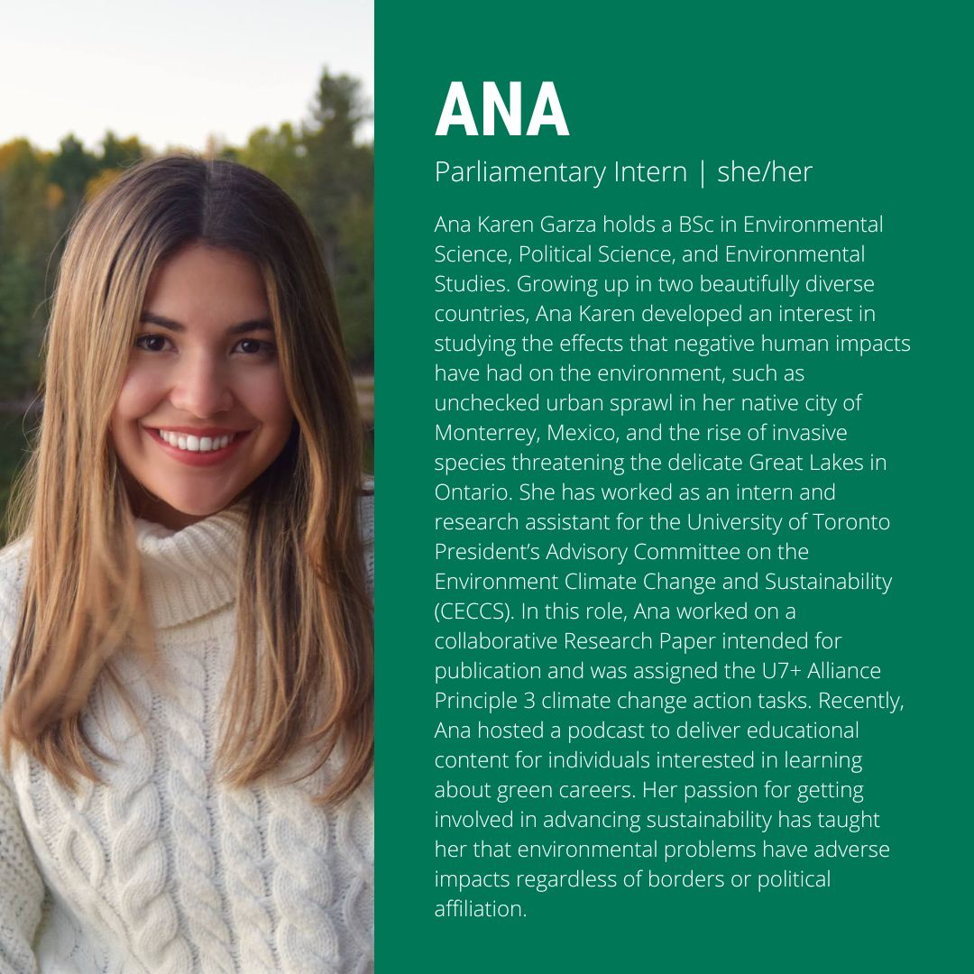GreenPACdotca's tweet photo. A huge welcome to Logan and Ana as they join our Parliamentary Internship for the Environment!
#Internship #CanPoli #EnvironmentalInternship https://t.co/uI5stkLfHz