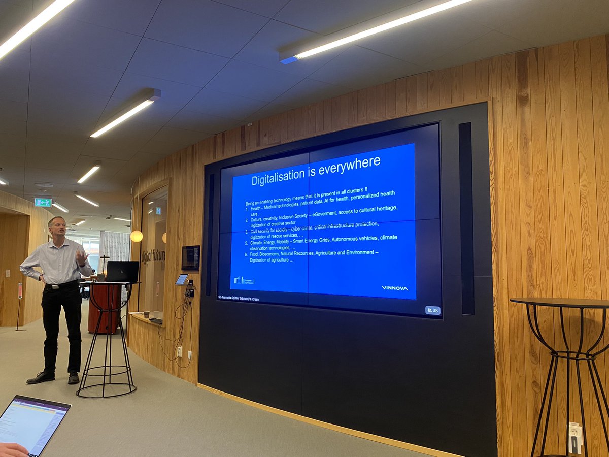 Information on #funding opportunities for #digitalization from <a href="/HorizonEU/">Horizon Europe 🇪🇺</a> and <a href="/DigitalEU/">Digital EU 🇪🇺</a> from <a href="/vinnovase/">Vinnova</a> <a href="/DIGG_Sverige/">Digg – Myndigheten för digital förvaltning</a> with <a href="/KTHuniversity/">KTH Royal Institute of Technology</a> strategic partners City and Region of Sthlm
