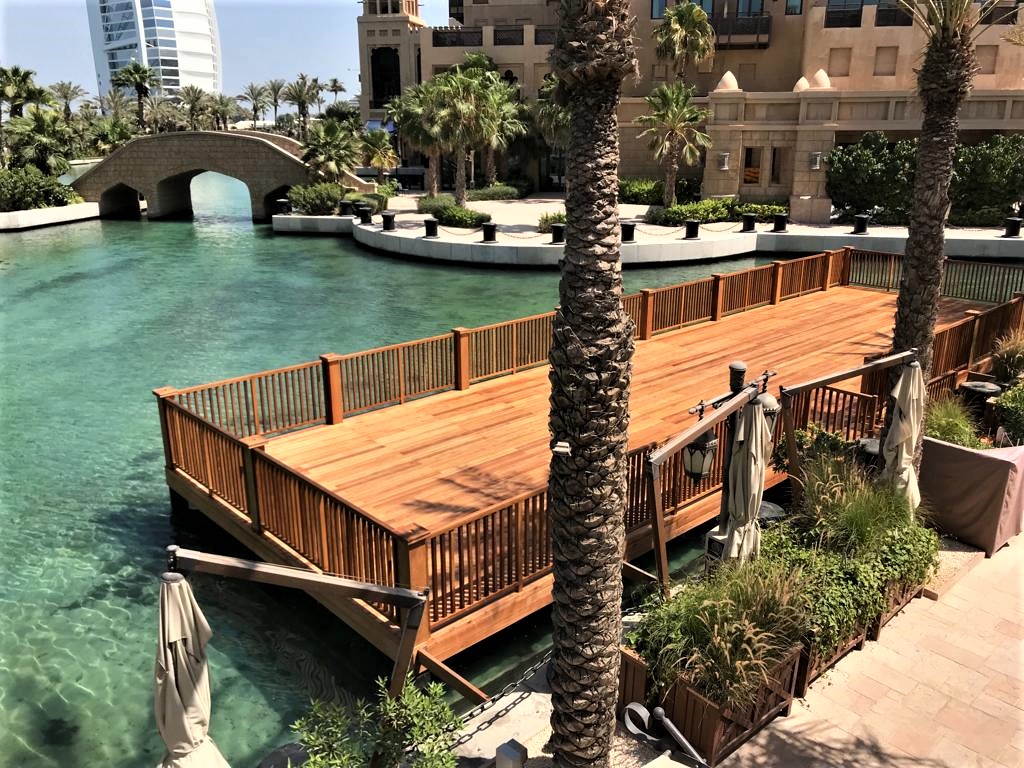 CapeReed's tweet photo. Well done to our team with the stunning deck refurbishment in Souk Madinat Jumeirah.
Do you require a fresh new look, maintenance or advice, contact your nearest Cape Reed office today.
#Timber #Decking #MeatCo #SoukMadinat #Dubai #BurjAlArab https://t.co/FoUcSsSACb