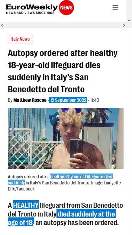 Vaccine victims tweet media