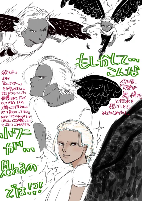 ※ネタバレ注意
落書き(美少年でも美少女でも君が好きだ‼︎‼︎) 