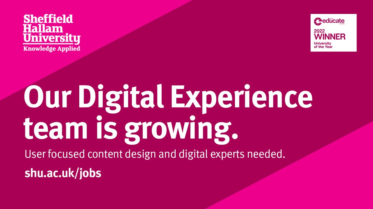 sheffhallamjobs tweet picture