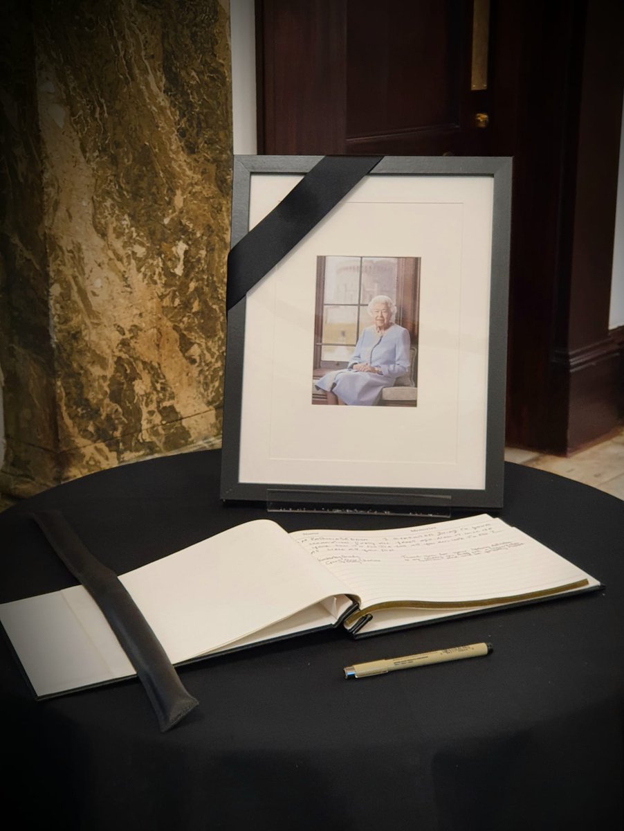 WiganCouncil's tweet photo. Books of condolence continue to be available in Wigan Town Hall and Leigh Town Hall this week from 9am to 5pm.

Residents are also invited to lay flowers at Believe Square and at Leigh Civic Square. https://t.co/NBfOf3xVev