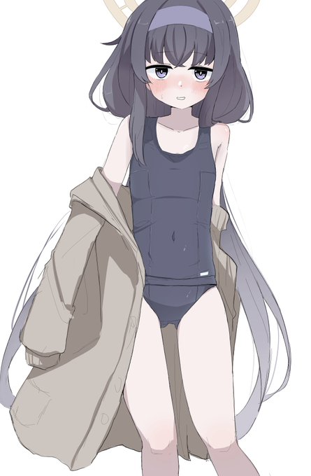 ウイ(スク水)
#ブルアカ 