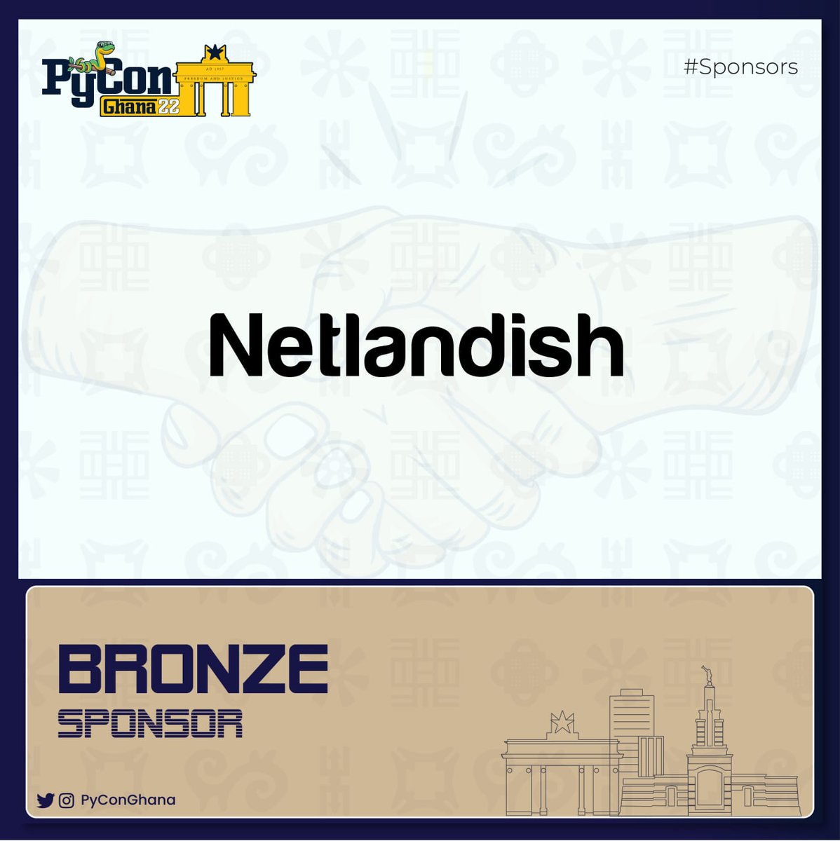 PyconGhana's tweet image. We are excited to announce @netlandish as a Bronze #Sponsor of #PyConGhana
At Netlandish, we use technology to solve business problems. Period.
🔗bit.ly/PG22-N
#PyConGhana2022 #Python