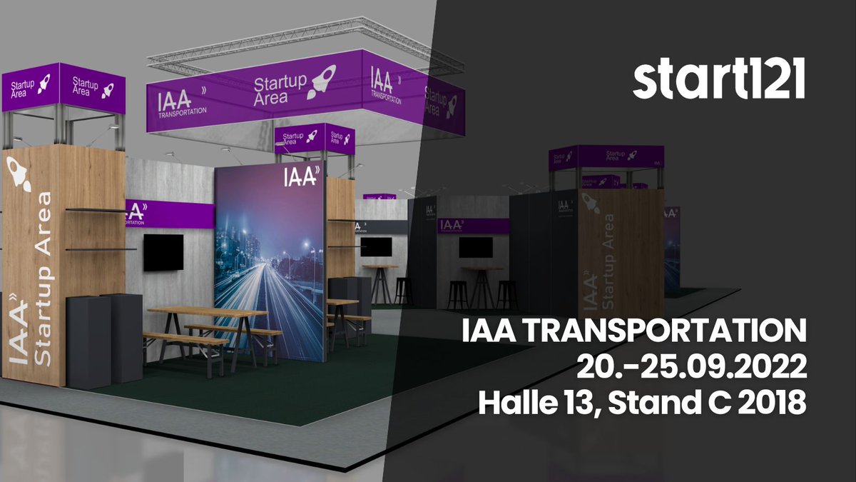 Die #IAATRANSPORTATION ist DAS Netzwerkevent der Branche. Alle zwei Jahre kommt die komplette #Nutzfahrzeug-Branche in #Hannover zusammen, um Innovationen und Produkte zu präsentieren. 

Dieses Jahr neu: Die Startup-Areas und Startup-Pitches  - und uns in Halle 13, Stand C2018