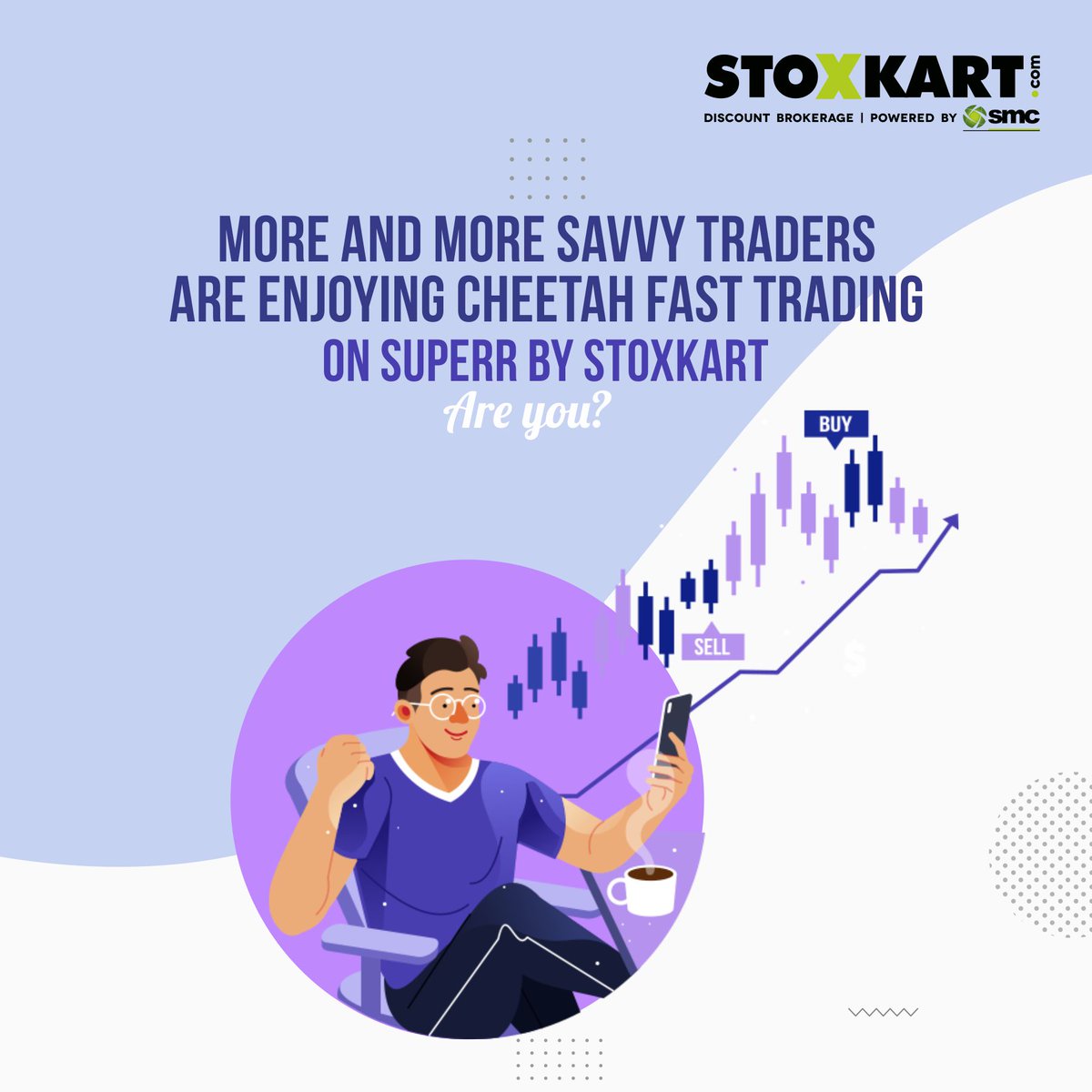 stoxkartonline's tweet photo. Experience speed like never before, with Superr - a faster and smoother trading app by Stoxkart. The need for speed never ends.
Download it from the Google Play Store today. Coming soon to iOS
#Superr #SuperrbyStoxkart #stockmarkettrading #tradingaccounts #demataccount https://t.co/DMTeIQsEIG