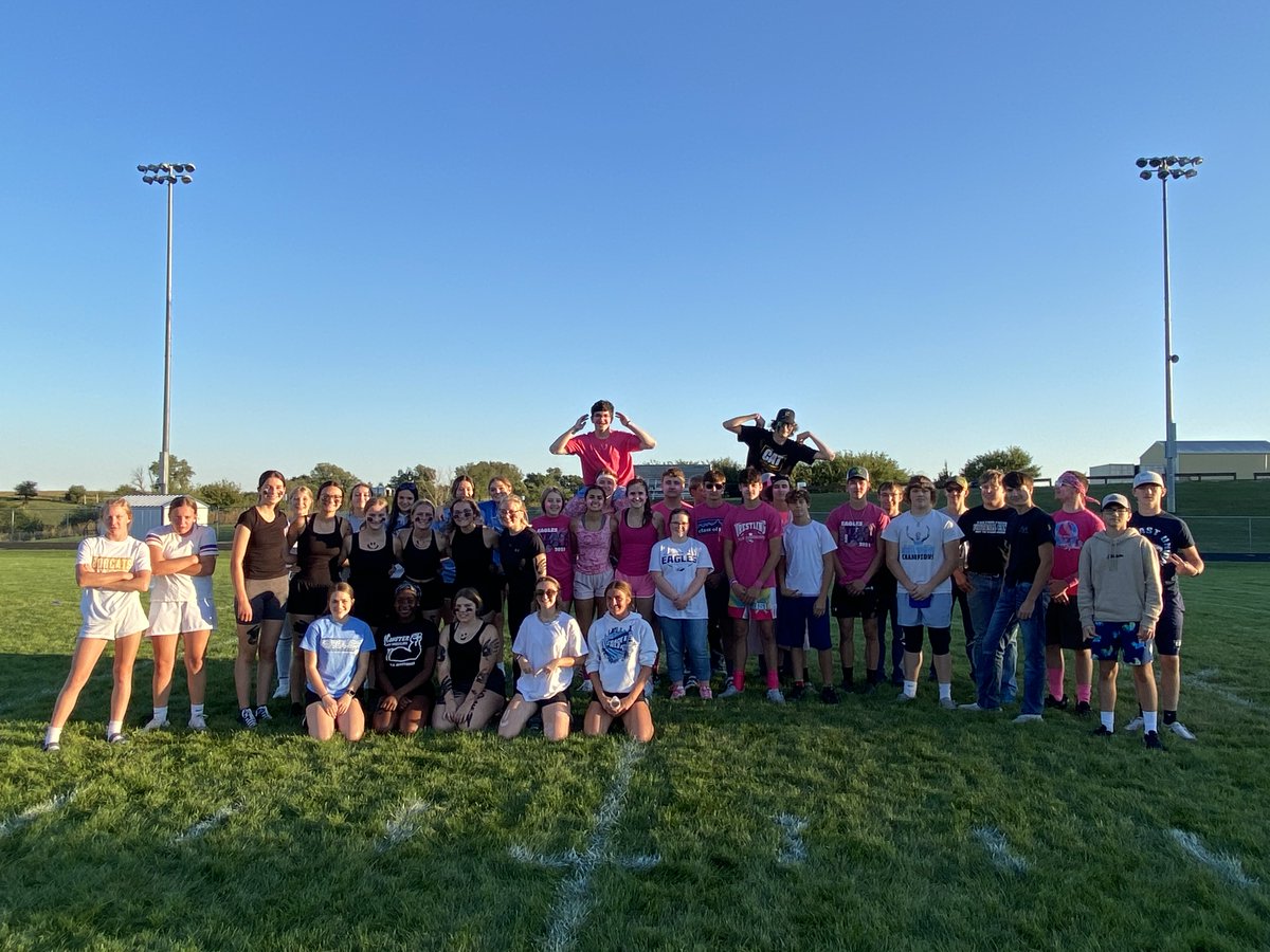 EU_CSD's tweet photo. 💥 The EAGLES have officially BLASTED OFF for a Homecoming Out Of This World!! 🚀
📣 Shout out to the Student Council, the Junior parents, and our students and staff that came out today to enjoy the fun!! 

Tomorrow is Men In Black Monday. Don’t forget to wear black! 🖤
#GOEAGLES https://t.co/V1pyhOK4Jv