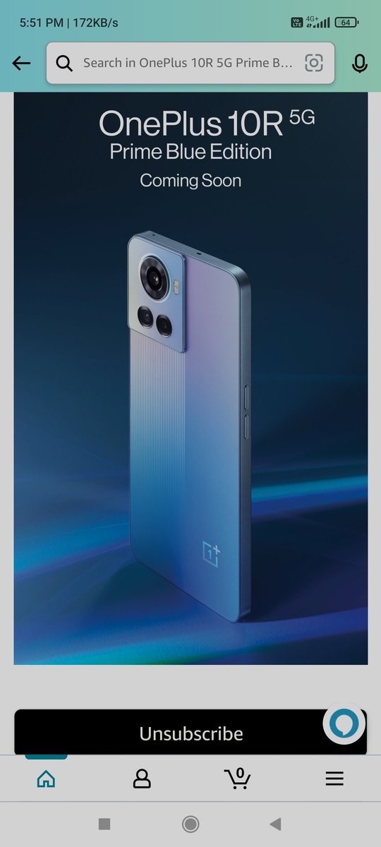 ImKiran619's tweet photo. I am so excited for #OnePlus10R5G special Prime Blue Edition. Great to see @OnePlus_IN exclusive collaboration with @amazonIN . I just completed OnePlus 10R 5G Prime Blue Edition Quiz .
#AmazonMobileInsider #OnePlus10RPrimeBlueEdition https://t.co/WlU6GSA5v5