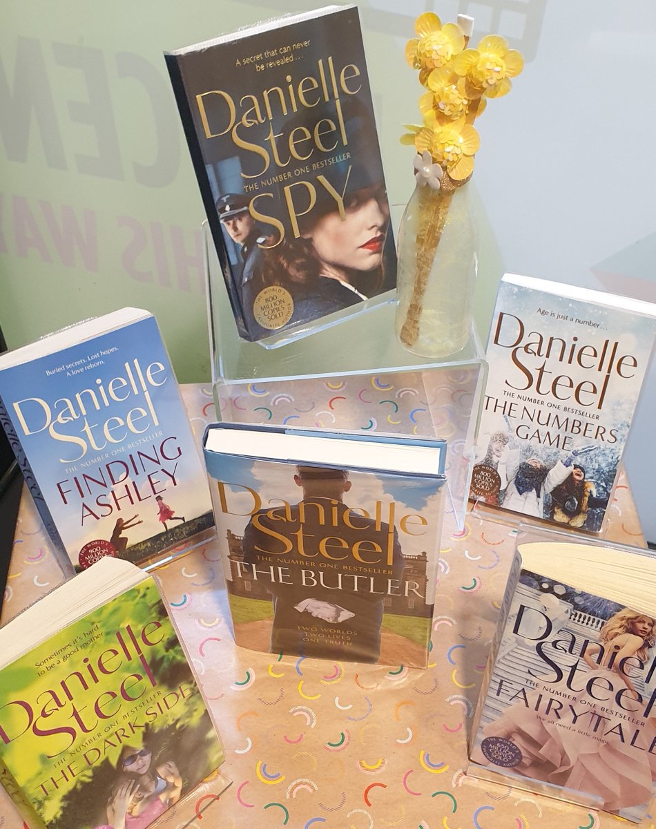 HarrisPreston's tweet photo. Looking for a book from an international bestseller to delve into? ๐
Pop into our library currently located in Prestonโs Guild Hall Monday-Saturday 9-5pm and borrow a book from our Danielle Steel stand including many recent favourites including Spy and Fairytale.โจ https://t.co/2yP89fxjQQ