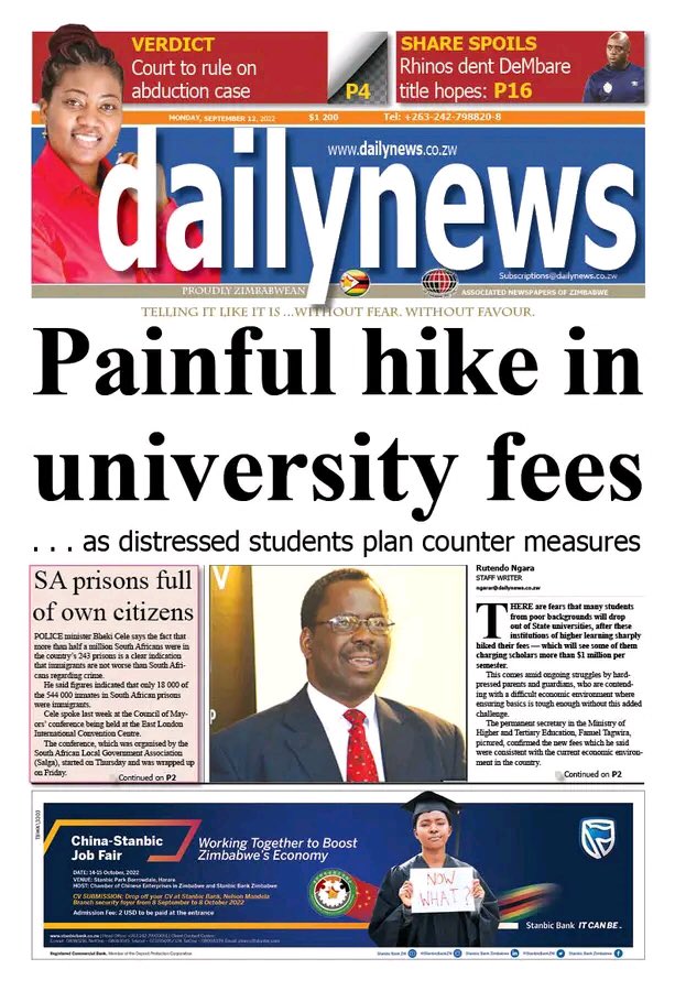 lessanioricardo's tweet image. Tertiary education in Zimbabwe is now beyond the reach of an average Parent 🤦‍♂️. The Government has failed us. We can’t breath, our Parents can’t breath🥺🤦‍♂️. #zinasu #FeesMustFall. @Zinasuzim , @The_BigConvo @daddyhope