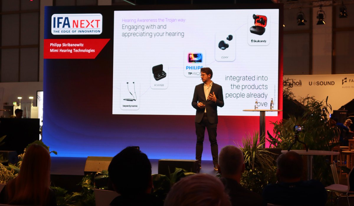 mimihearing's tweet photo. #IFA2022 was a major success 🤩🚀🥳 One of the most important trade fairs in #ConsumerElectronics brought us lots of inspiring impressions and encounters. Find out more in our #blog:
https://t.co/Q6e3Tk3xD1
#SoundPersonalization #Innovations #HearingWellbeing #SoundExperience https://t.co/3xxTTpVFsO