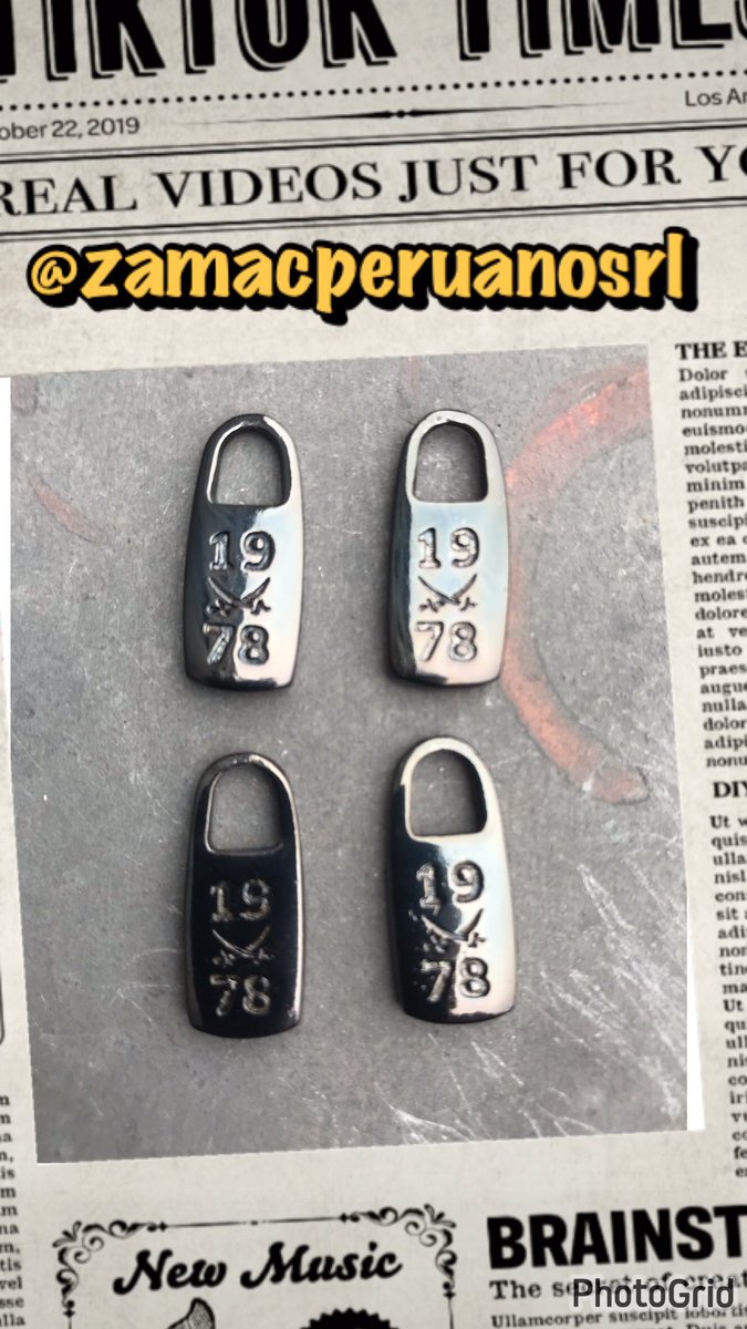 SrlZamac's tweet photo. Accesorios metálicos personalizados para la industria de la confección, calzado y cuero y productos publicitarios #hebillas #llaveros #placas #botones #buttons #buckles #fibbie #fivelas #keyrings #keychains #zamak #zamac #madeinperu #hechoenperu #herrajes #ornaments #aviamentos https://t.co/baZvYMyRIS