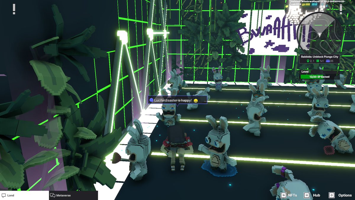 Luciferdisastea's tweet photo. @TheSandboxGame @RabbidsOfficial I just participated in the #SandboxAlphaS3Giveaway for a chance to win 500 SAND! Found the Disco Rabbid, check out my screenshot below!
👇 https://t.co/StnHbG0s3d