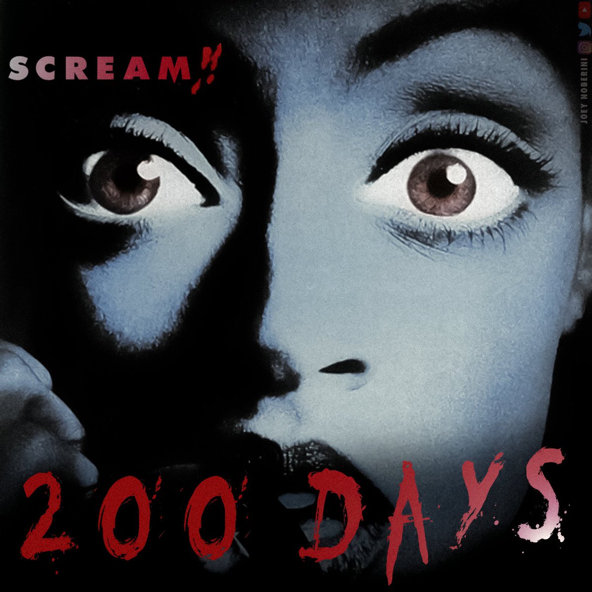 thescreamvault's tweet photo. 200 days until #scream6 

#scream #screammovie #screamsequel #countdown #horror https://t.co/jcxv6AcnlJ