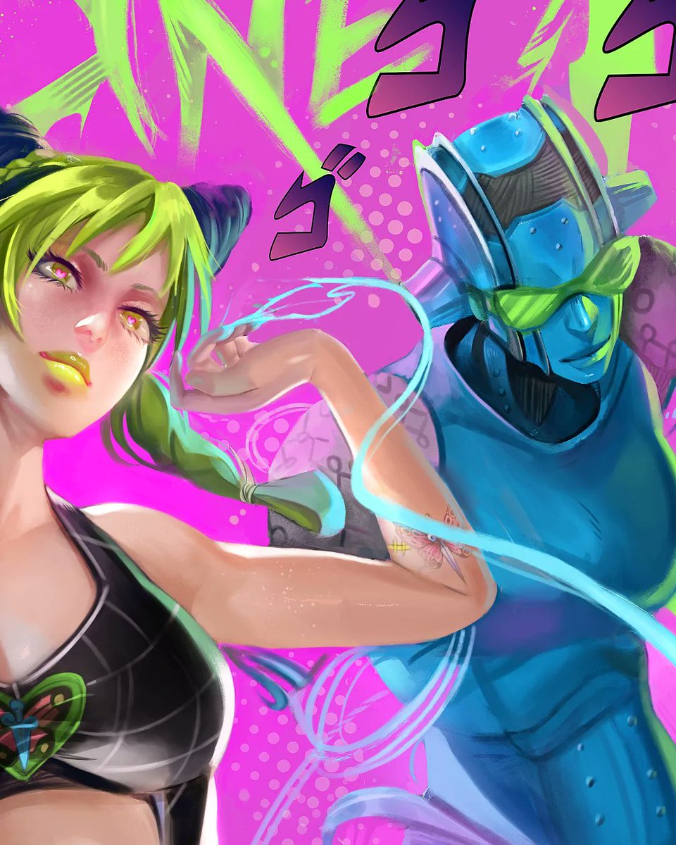 RazorSensei's tweet image. "Yare yare dawa" 🦋🦋

Jolyne  kujo joins the battle !

Really enjoyed the 2nd part of stone ocean can't wait for the final one .

#jolynekujo #jolyne #fanart #digitalart #JoJosBizarreAdventure #stoneocean #anime #manga