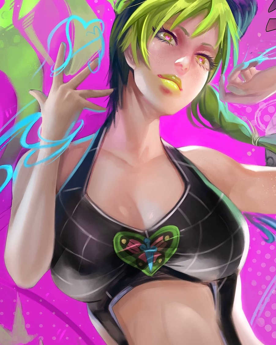 RazorSensei's tweet image. "Yare yare dawa" 🦋🦋

Jolyne  kujo joins the battle !

Really enjoyed the 2nd part of stone ocean can't wait for the final one .

#jolynekujo #jolyne #fanart #digitalart #JoJosBizarreAdventure #stoneocean #anime #manga