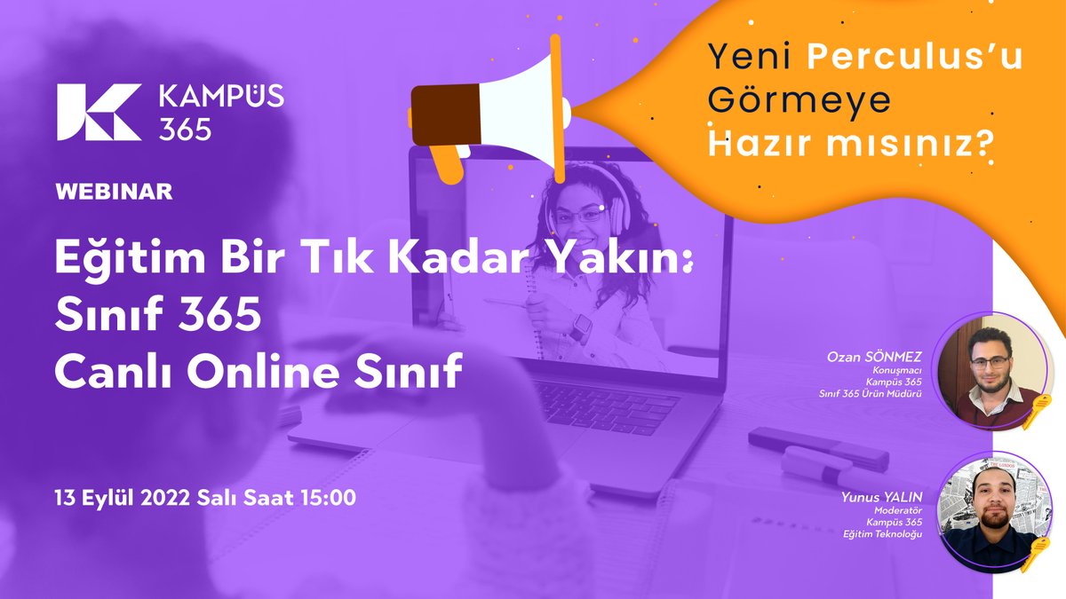 kampus365_'s tweet photo. WEBINAR: Eğitim Bir Tık Kadar Yakın: Sınıf 365 - Canlı Online Sınıf

https://t.co/hXoNyDwBcJ

#Kampüs365 #Webinar #Sınıf365 #SanalSınıf #virtualclassroom #EEğitim #EÖğrenme #ELearning #ELearn #EDers #UzaktanEğitim #onlineöğrenme #MobilÖğrenme #CanlıDers #onlineders #canlıeğitim https://t.co/vb8pCFq1Iv