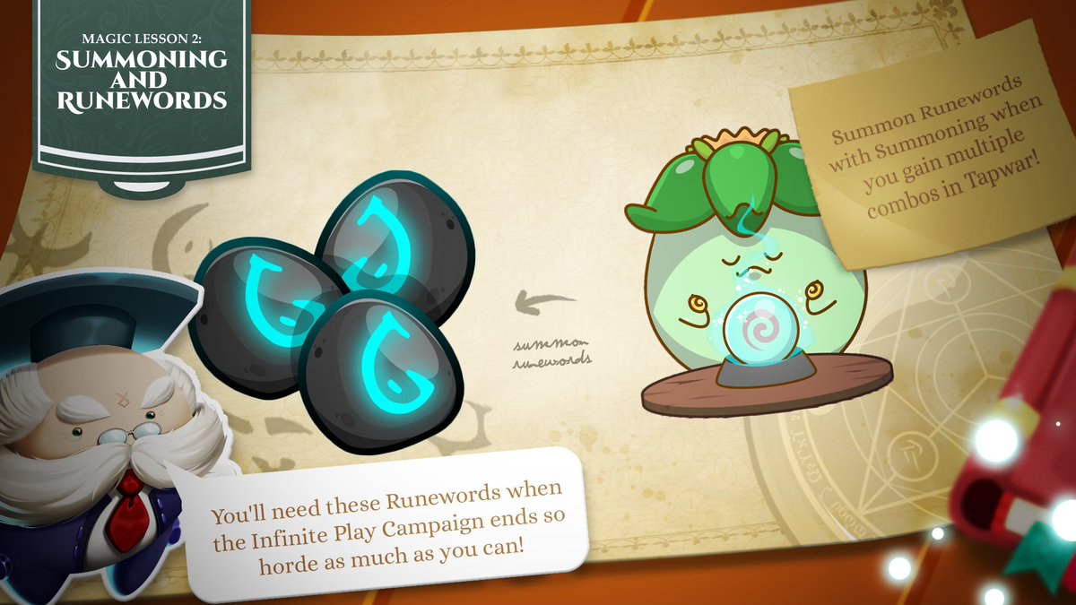 Monsta_Infinite's tweet photo. The Prophets are conducting their Summoning ritual, so let's dive in what Summoning is about! 📖 
Remember! You'll need those Runewords in the future so horde as much as you can! 😉 
#MonstaTapwar https://t.co/lbTCBgOFx6