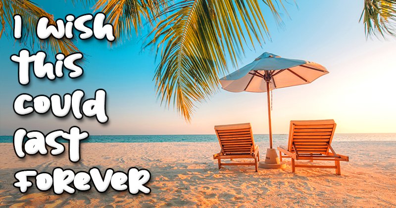 Forever & Ever and Ever... 🏖️ best-online-travel-deals.com #beachvibes #beachday #beaches