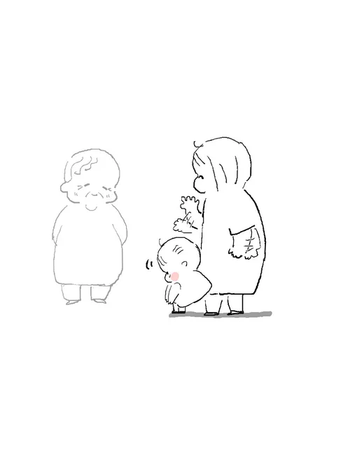 「あああ挨拶にハマってまして#☆¥%…」 #育児絵日記 