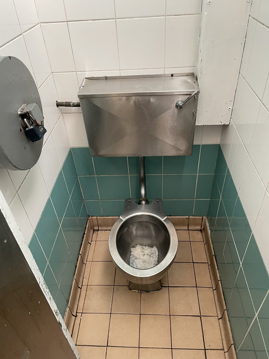 PublicLoo's tweet photo. Thanks to @maxbranningcars who braved Borrowash Town Centre toilets earlier. Thanks for doing the hard yards, comrade. A big fat avoid this one https://t.co/EaX1Jx1pzn