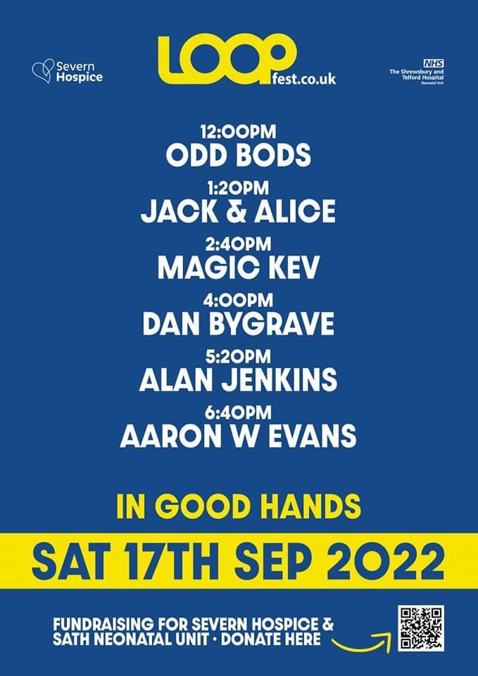 alanjenkins96's tweet photo. #Loopfest at #shrewsbury this weekend. We will be holding the fort at In Good Hands Cafe in #funkyFrankwell with some great people! Please pop in for a friendly welcome 😊😊 https://t.co/BAtpwkWwHf