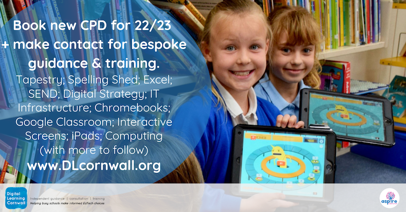 Digital Learning Cornwall (@dlcornwall) on Twitter photo New year, new #primary #EdTech #CPD. Scheduled training events click here👉bit.ly/3K4Gihe or drop us a line hello@DLCornwall.org to book sessions for your #MAT / #school. View the whole of our comprehensive offer inc FREE #Computing curriculum 💥DLCornwall.org💥 New year, new #primary #EdTech #CPD. Scheduled training events click here👉bit.ly/3K4Gihe or drop us a line hello@DLCornwall.org to book sessions for your #MAT / #school. View the whole of our comprehensive offer inc FREE #Computing curriculum 💥DLCornwall.org💥