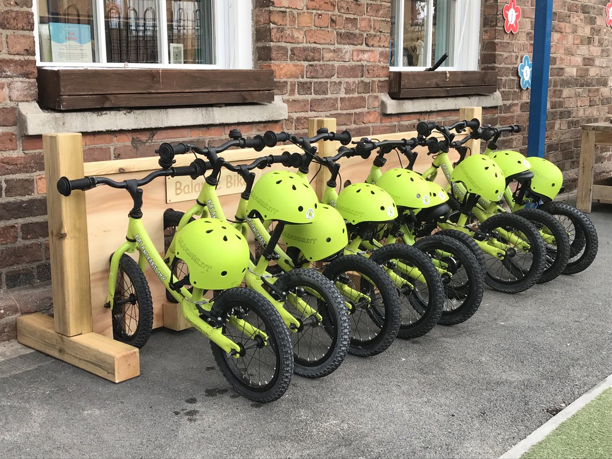 DoingRBit1's tweet photo. Do you have “Balance Bike’s” at your school/nursery but have nowhere to store them? Then why not give these a try! Manufactured entirely from sustainable timber! Want to know more about what, how, and why we do what we do? Then pop over to https://t.co/x8jtvS5ukj. https://t.co/oCkLUiIes5